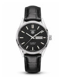 ZARNISH Carrera Classic – Black Leather Automatic Watch