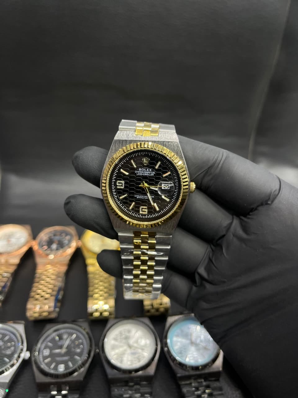 ZARNISH Royal Black Prestige – Two-Tone Luxury Watch