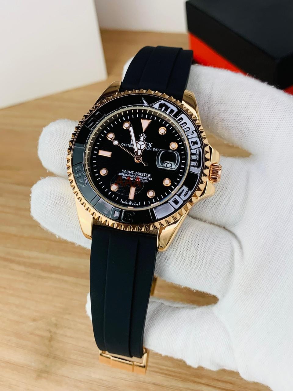 ZARNISH Black Gold Yacht – Luxury Sports Watch
