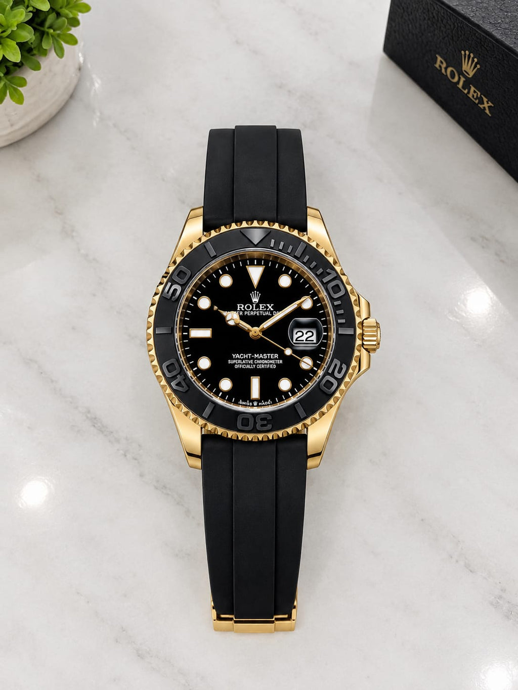 ZARNISH Black Gold Yacht – Luxury Sports Watch