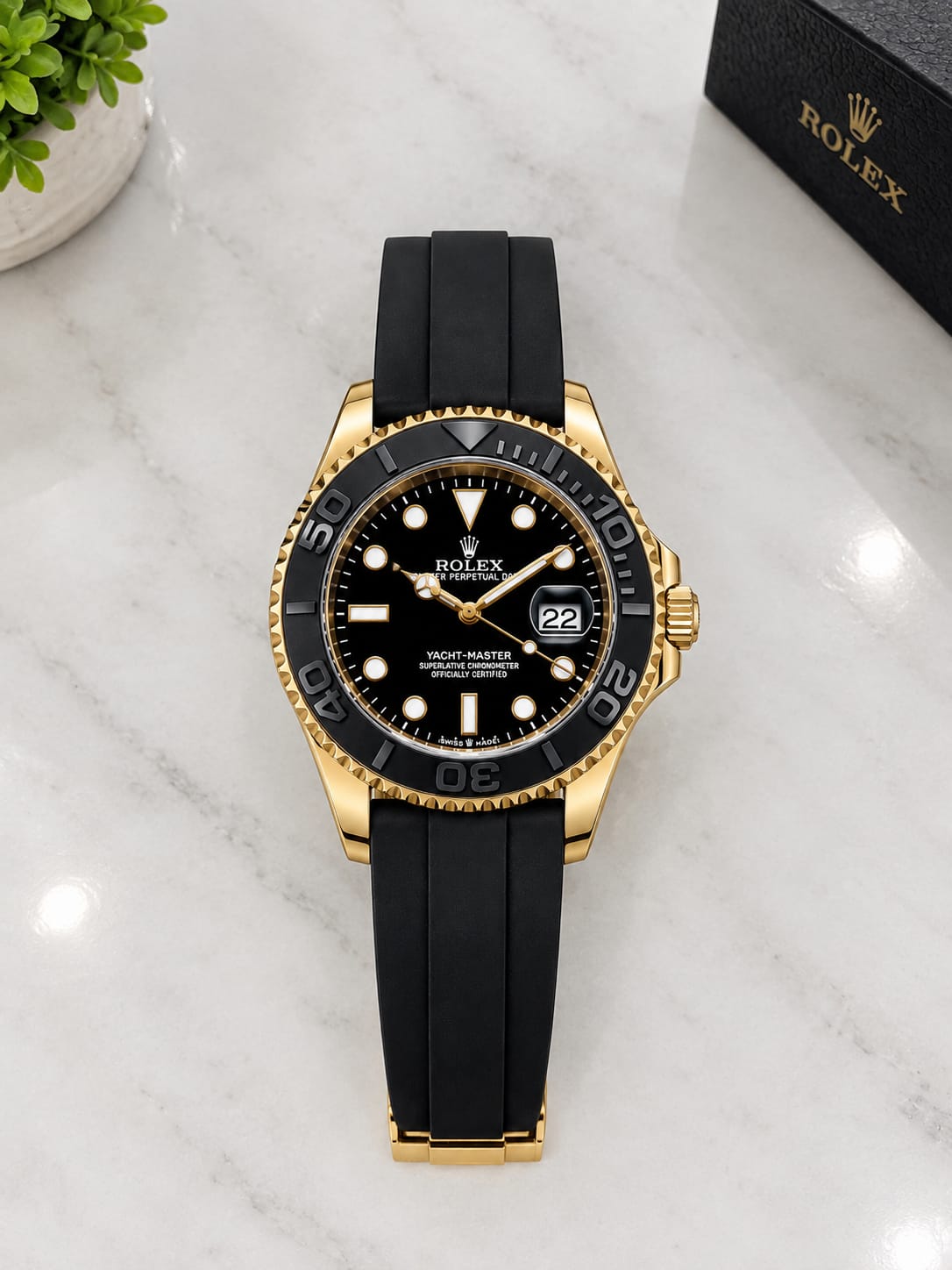 ZARNISH Black Gold Yacht – Luxury Sports Watch
